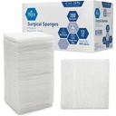 PRIDE 4\"x 4\" Gauze, 200 kirurgiske sponger 12-ply ekstra absorbent | All-Gauze, ikke-sterilt | Flott for sårkjole, Prepping, Scrubbing & Cleaning | Essential First-Aid