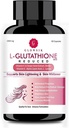 Asta L-glutatsjon for hud med vitamin C og kornfrø, 1000 mg - 60 kapsler av GLOWSIK