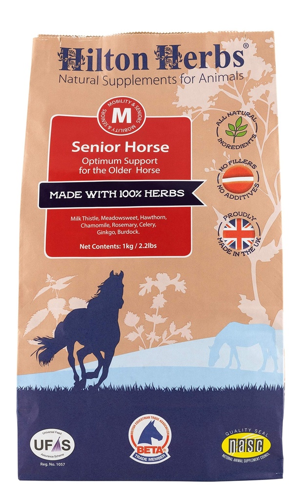 Senior Horse: Total støtte for eldre hester og ponier