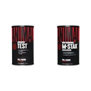 Animal Test Test Testosteron Booster 21 dagers syklus og M-Stak Hard Gainer Muscle Building Stack 21 greve