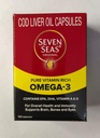 Seven Seas Cod lever fisk olje 100 Capsule