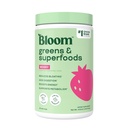 Bloom Ernæring Superfood Grønn pulver, Digestive Enzymer med probiotika og prebiotika, Gut helse, Bloating Relief for kvinner, Klorella, Grønn Juice Blande med beet Root Powder, 25 SVG, Berry