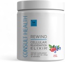 Konsult helse tilbake 1000 mg MSM, Cellular Rejuvenation pulver drikk blanding - Lycopen, polyfenoler, kollagen & elastin støtte for ledd, hud, hår og negler - Berry Flavor - 30 serveringer