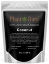 Aktivert Charcoal pulver 4 oz. Kokos - Mat Grade Kosher Non-GMO - Tannbleking, Facial Mask og Soap Making. Fremmer naturlig avgiftning og hjelper Digestion