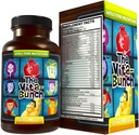 Hele maten multivitamin frukt og super grønn alt-i-ett vitamin kompleks, 90 vegansk kapsler - daglig vitamin for kvinner og menn - jern, sink, B12, vitamin A, D3 og mer