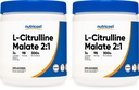 Nutricost L-Citrulline Malate 300G (2 Pakke) - Rent L-Citrulline pulver, 3000 mg Per Serving - L-Citrulline Malate