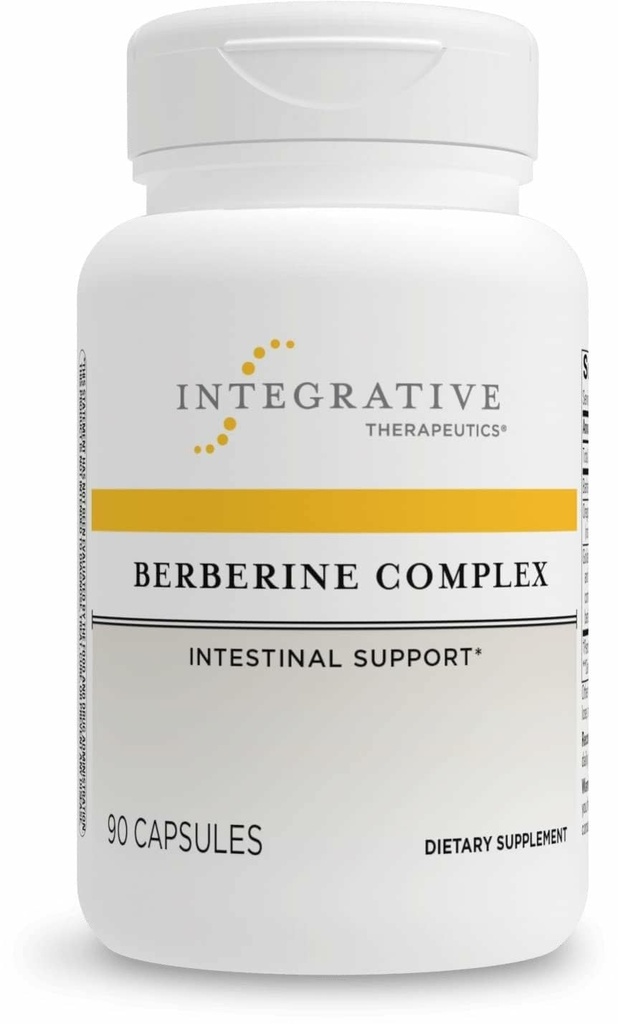Integrative Therapeutics Berberine Complex - Digestive & Gut Helse Supplement* - Vegansk, Glutenfri og Dairy-Free - 90 Kapsler (45 Serveringer)