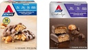 Atkins Caramel sjokolade Nut Roll Snack Bar, Protein Snack, Høyt i Fiber, 2g sukker, 16 Count & Endulge sjokolade Caramel Mousse Bar, Dessert Favoritt, 1g sukker, høy i fiber, 5 greve