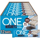 Ene proteinbarer, Hersheys cookies 'n' Creme, Glutenfri med 18g Protein og 3g Sukker, Pantry Staples, 2,12 oz (12 greve)