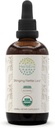 HerbEra Stinging Nettle Leaf A120 USDA Organisk Tinktur | Alkoholekstrakt, høy potens Herbal Drops | Certified Organic Sting Nettle (Urtica Dioica) Tørket Leaf (4 oz)