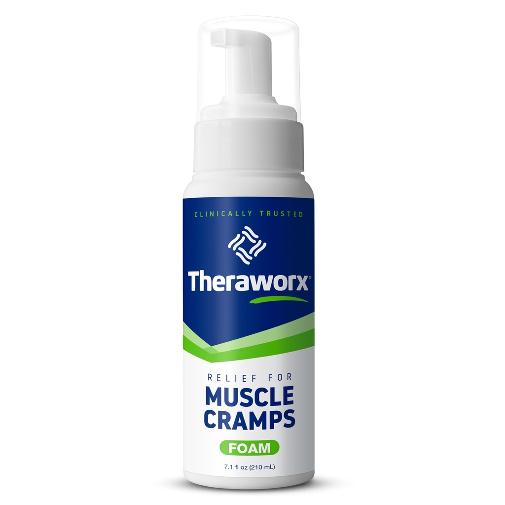 Theraworx Relief For Muscle Cramps Foam Fast-Active Muscle Spasm, Ben Soreness Med Magnesium Sulfat - 7.1 oz - 1 count