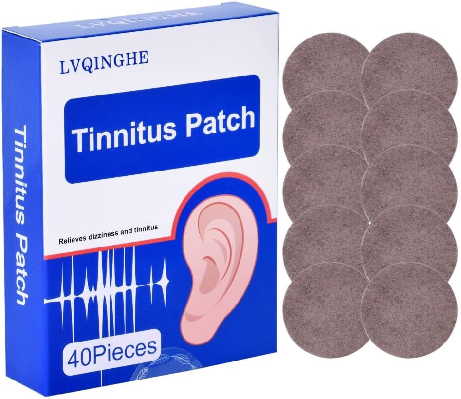 Tinnitus relief for ringing øredobber, Tinnitus patches, effektivt lindrer hørselstap