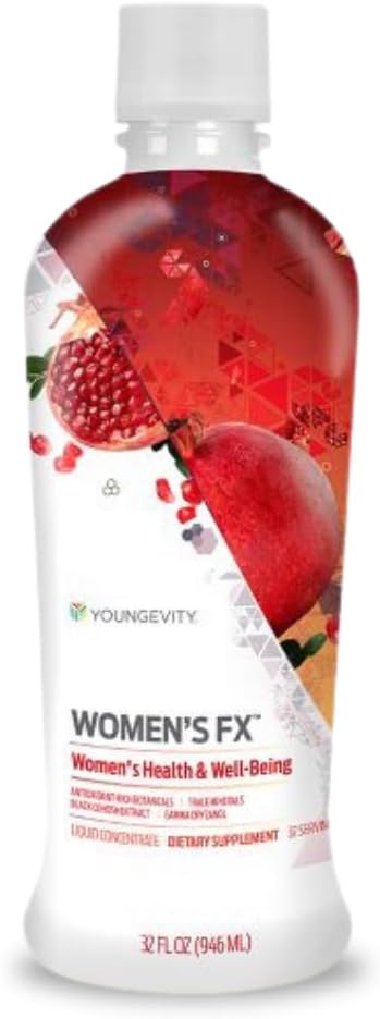 Unge kvinners FX med svart cohosh, 32 Oz - naturlig kosttilskuddsdrink - Menopause Relief og all-Essential, vitaminer i én flaske
