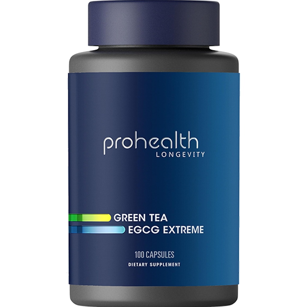 Profesjonell Longevity Grønn Tee EGCG Extreme (390mg EGCG, 100 kapsler) (grønn tetilskudd)