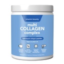 Vitamin Bounty Multi Collagen Complex - Hydrolysert Collagen Peptides Typer I, II, III, V & X - Støtter hud elastisitet, felles helse, hår og neglevekst - 50 Serveringer