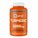 Qunol gurkemeie curcumin med svart pepper, 2250mg gurkemeieekstrakt med 95% curcuminoids, ekstra styrke gurkemeie kosttilskudd, forbedret absorpsjon, felles støtte supplement, 150 vegetariske kapsler