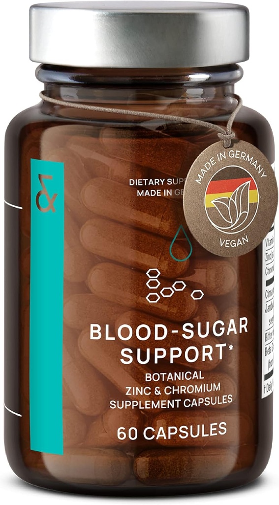 CLAV® N°9 - Cinnamon Extract + Bitter Melon Kapsler med Syzygium cumini, Beta Glucan & Chromium - Vegan - 60 greve