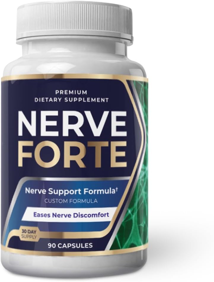 – Avansert nevropati støtte Supplement med Alpha-Lipoic Acid, Lions mane og naturlige ingredienser - fremmer nerve helse, lett smerte og støtter komfort – 90 kapsler