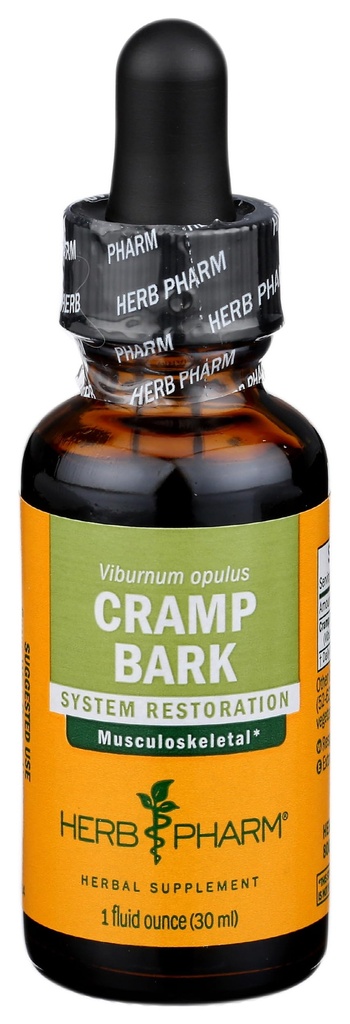 Herb Pharm Cramp Bark Extract for Skulestøtte - 1 Ounce (DCRAMP01)