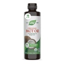 Naturens måte organisk MCT olje, 16 Fl Oz, hjernen og kroppens brensel fra kokosnøtt*, C8 kaprylsyre og C10 Capric Acid, keto og Paleo Certified, organisk, ikke-GMO prosjekt verifisert