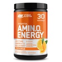 Optimal ernæring Amino energi - Pre Workout med grønn te, BCAA, Aminosyrer, ketovennlig, grønn kaffeekstrakt, energi pulver - Orange kjøligere, 30 serveringer (Packaging May Vary)