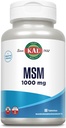 KAL 1000 Mg MSM Tabletter, 80 greve