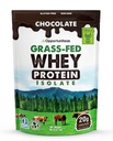 Muligheter Grass Fed Sjokolade Whey Protein Isolate pulver - 20g Protein pulver uten kunstige søtningsstoffer, Hormon-fri kyr, ikke GMO - 5lb