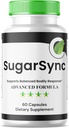 (1 pakke) Sugar Sync Glyco Optimizer Capsules, SugarSync Glyco Optimiser, Sugar Sync Joint Optimizer, Sugar Sync Gluco Cleanse Detox Formula, SugarSync Glycol Anmeldelser (60 Kapsler)