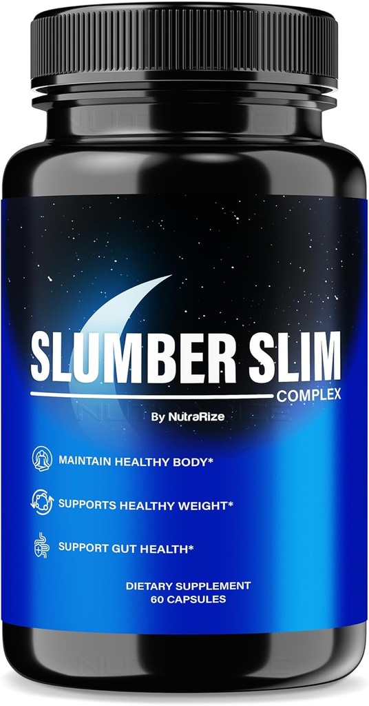 Slumber Slim Vekttap, Offisiell SlumberSlim Complex Formula, Alle naturlige piller for å støtte Fitness og generell velvære, Premium Keto kapsler, Slumber Slim anmeldelser (60 kapsler)
