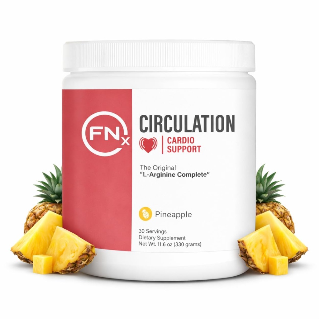 L-arginin Complete, Pineapple - 5000mg L Arginine, Nitric Oxid Booster, Naturlig Supplement, Øker energi og utholdenhet