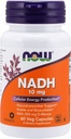 Nå mat NADH med Ribose, 10 mg, 60 Vcaps
