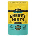 Viter energi koffeinert mynter 40 mg koffein, B vitaminer, sukkerfri. (Peppermint, 8oz, bulk pose)