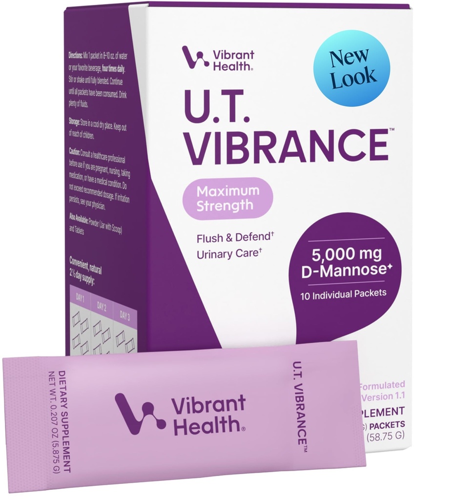 Vibrant helse, U.T. Vibrance Stick pakker, kriseinngrep for urinveistraktasje helse, 10 serveringer