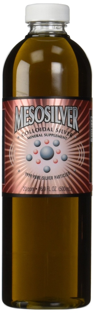 MesoSilver ® 20 ppm Colloidal Silver, 500 ml/16,9 Oz