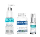 Rosadyn Rosacea hudpleie produkter, sett med 3 | Rødhet relief Supplement, krem rengjøring og gjenoppdaging CoQ10 ansiktsserum