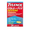Tylenol Cold + influensa alvorlig medisin Caplets for feber, smerte, Cough & Congestion, 24 ct.