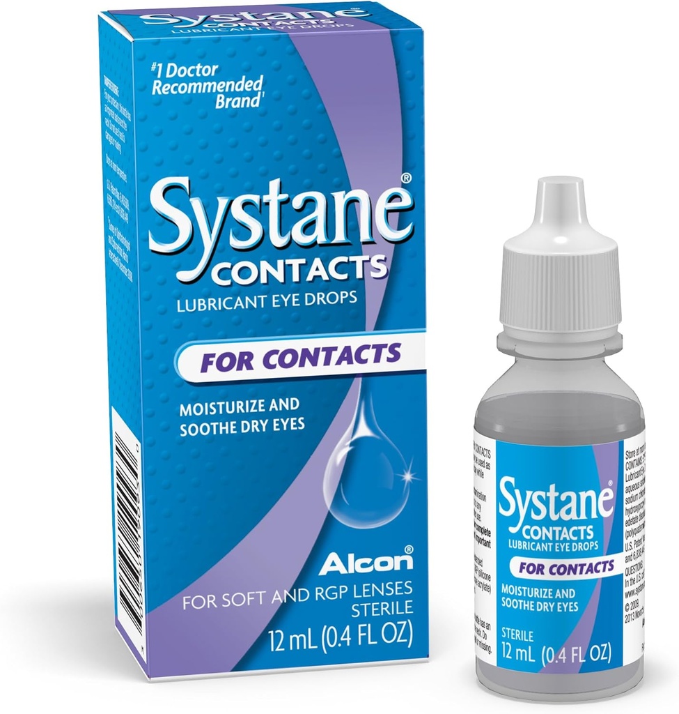 Systane Kontakter Soothing Drops-0.405 oz, 12ml