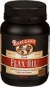 Barlean omega 3 6 9 Flaksfrøolje kosttilskudd, kaldpresset Flaksfrø Supplement Mykegels med 1650 mg ALA fettsyrer, 100 greve