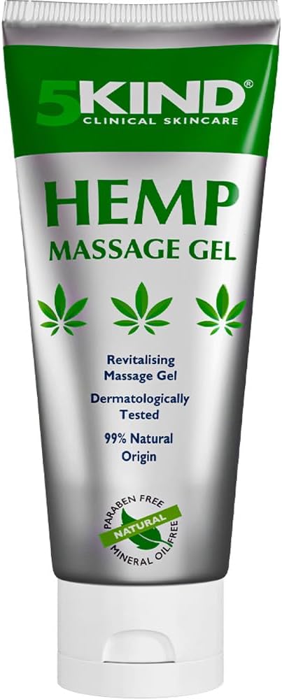 5kind hamp Active Gel 3.4 fl oz- hamp cream maksimal styrke - naturlig beroligende relief felles Gel - muskel Rub for nedre rygg, ledd, hals, kne og skulder - maksimal styrke hamp cream