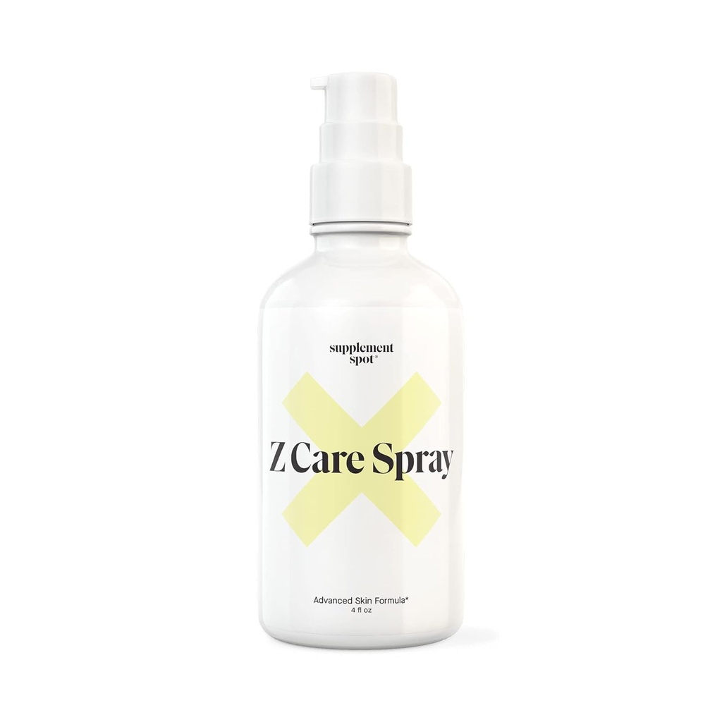 Z Care Anti-Itch Spray med sink - Moisturizer Midlertidige Soothes Hudbetingelser Produsert av kutt, skraper, Burns, Poison Ivy og Insect Bites, 4oz
