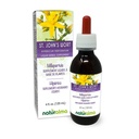 Naturalma St. John's Wort (Hypericum perforatum) urt med blomster alkohol-fri tinktur - 4 fl oz flytende ekstrakt i dråper - Herbal Supplement - Vegan