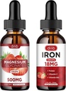 Flytende jerntilskudd for kvinner Magnesium Glycinate flytende dråper