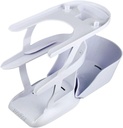 Navage Countertop Caddy - Oppbevaring Caddy Organizer for Navage Nasal Irrigation System - 3-Tier Nese Rengjøringsutstyr Organisator med avtakbar skuffe - Plastic Caddy Only - Nasal Care Tilbehør