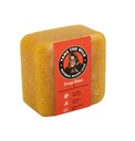 TAME WILD Orange Walnut Beard Soap Bar - 5 oz Exfoliating Beard Vaske og ansiktsskrubb - Shea Smør og kokosolje renser - Hydrating Grooming Soap - Fars dag gaver