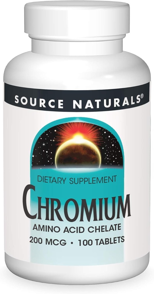 Kilde Naturals, Inc. Chromium Chelate 200mcg 100 Tablett