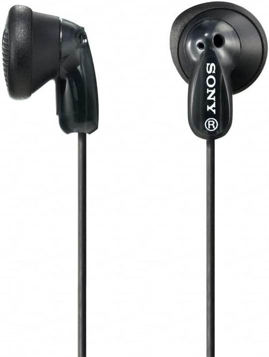 Sony MDRE9LP/BLK Øre Buds, Svart