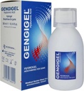 Gengigel Hyaluronsyre Munthrinse (300 ml), oral omsorgsløsning for gum helse, reduserer diskomfort, bidrar til å lindre gum recession og gingivitt, ingen alkohol eller SLS, Vegan & Kosher
