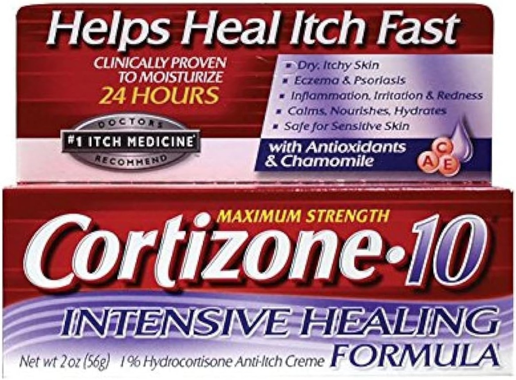 Cortizone-10 Creme Intensiv Helbredelse Formel 2 oz