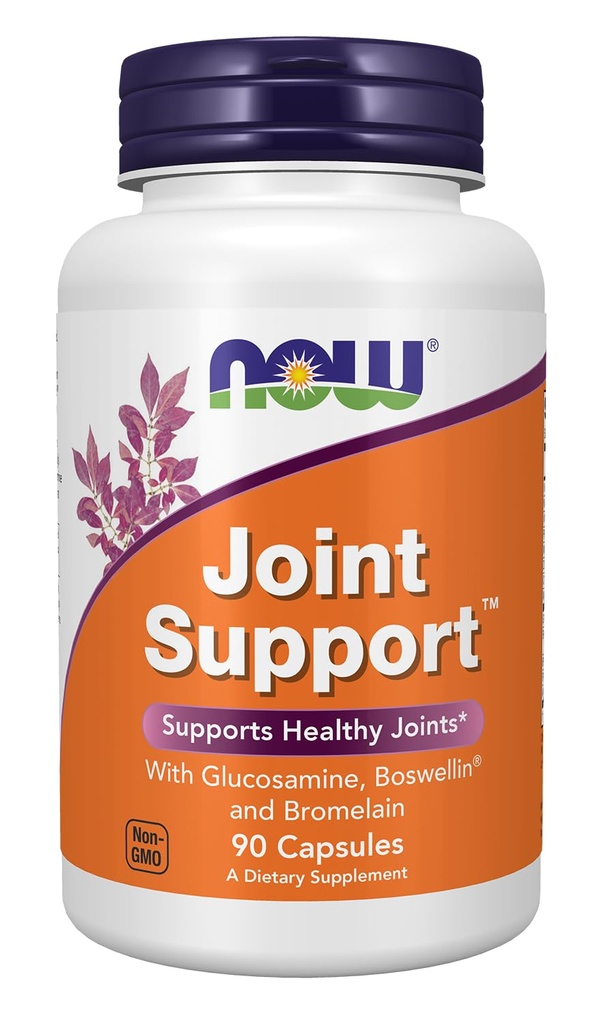 NU Mattilskudd, Joint SupportTM med glukosamin, Boswellin® og Sea Cucumber, 90 kapsler