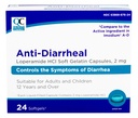 Quality Choice Loperamide 2mg Anti-Diarreal 24 Count Softgel